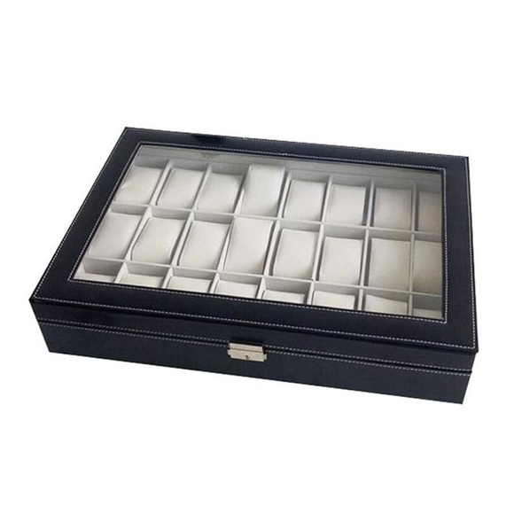 Transparent Display Watch Jewelry Storage Box - Picture 1 of 6